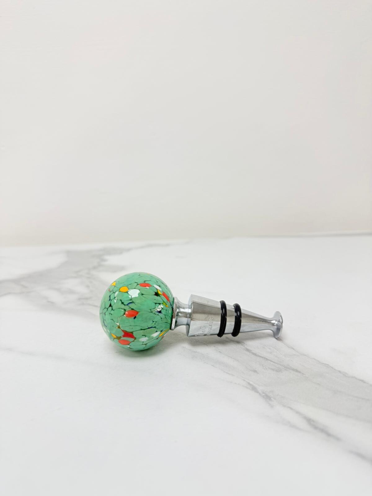 Murano Bottle Stopper | Certified Murano Glass | Made in Italy | Decorative Bottle Stopper