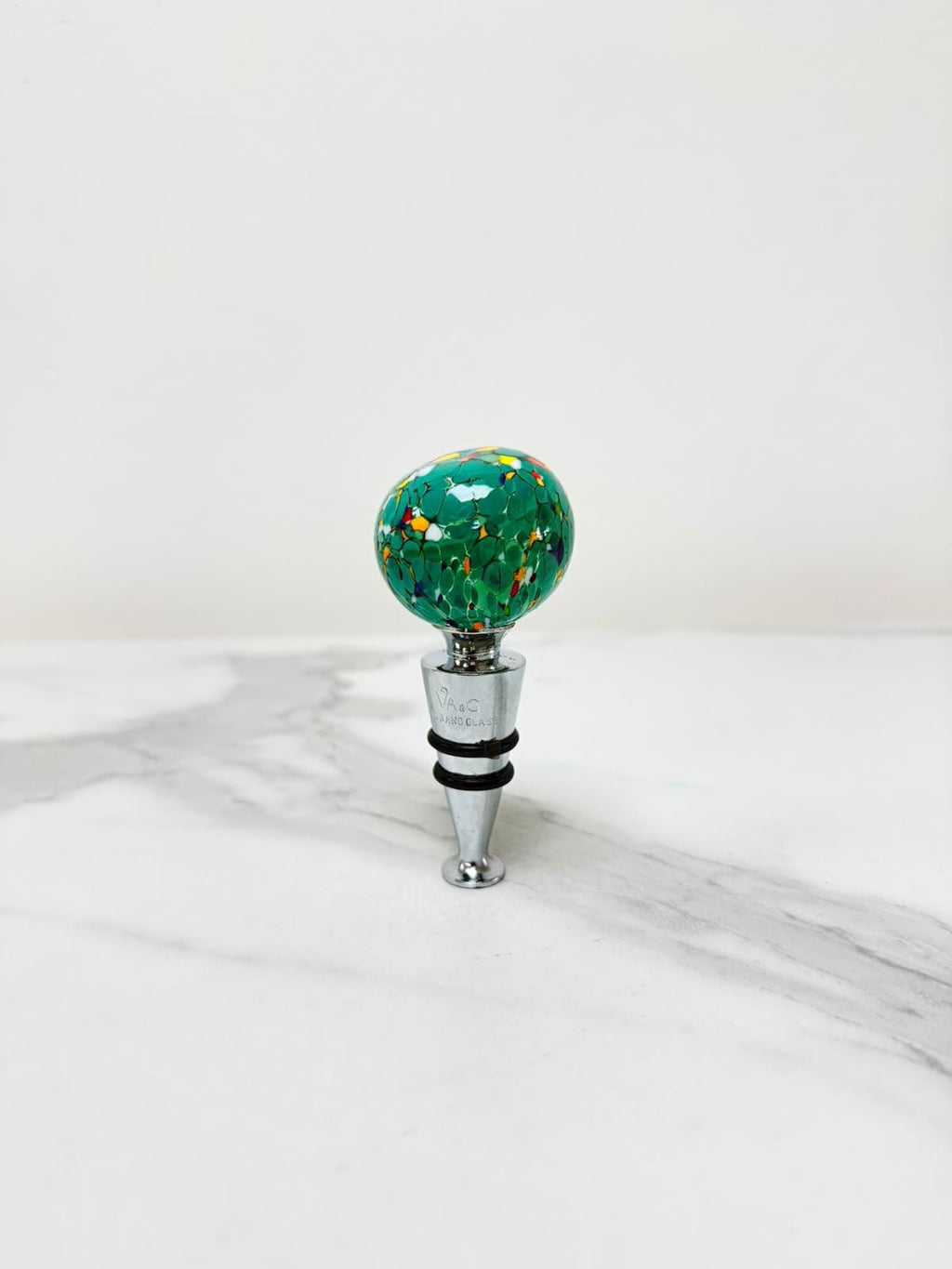 Murano Bottle Stopper | Certified Murano Glass | Made in Italy | Decorative Bottle Stopper