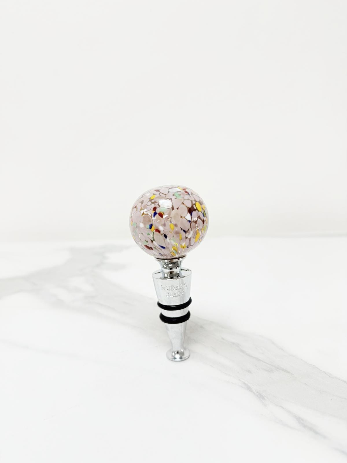 Murano Bottle Stopper | Certified Murano Glass | Made in Italy | Decorative Bottle Stopper