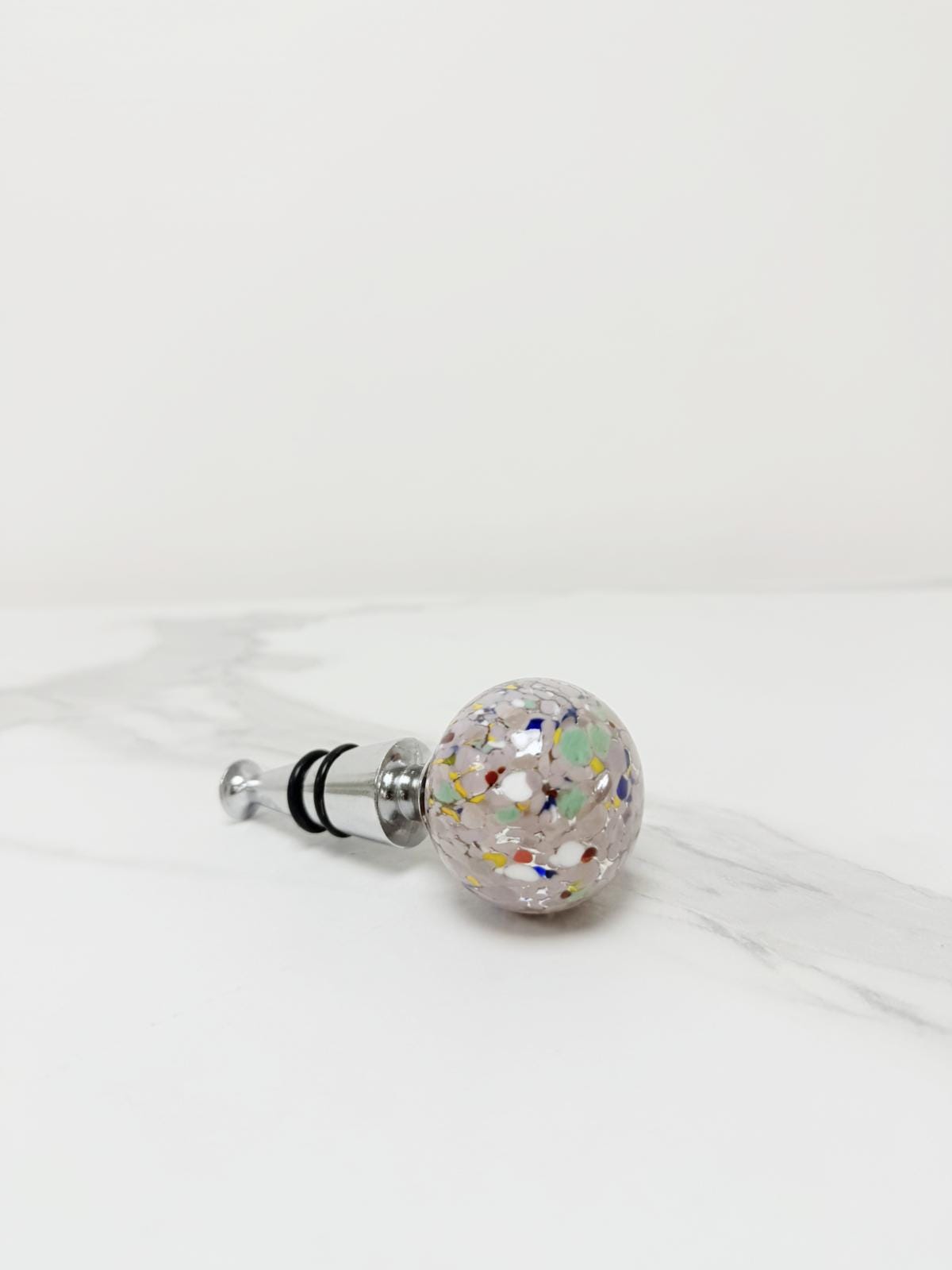 Murano Bottle Stopper | Certified Murano Glass | Made in Italy | Decorative Bottle Stopper