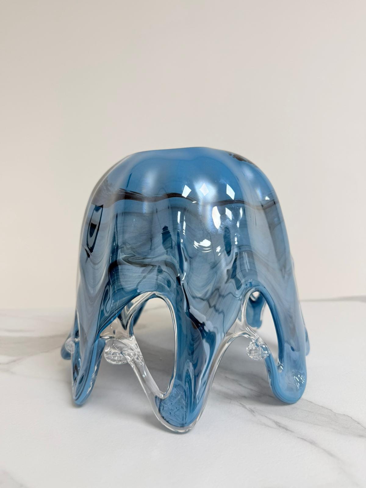 Murano Glass Centerpiece | Certified Murano Glass | Made in Italy | Table Decoration | Collection Polipo