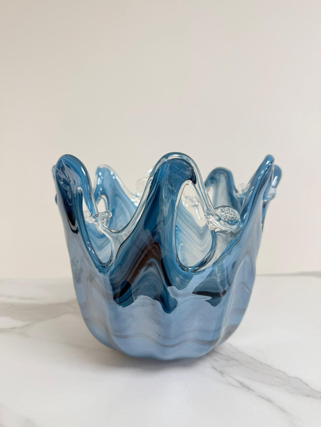 Murano Glass Centerpiece | Certified Murano Glass | Made in Italy | Table Decoration | Collection Polipo