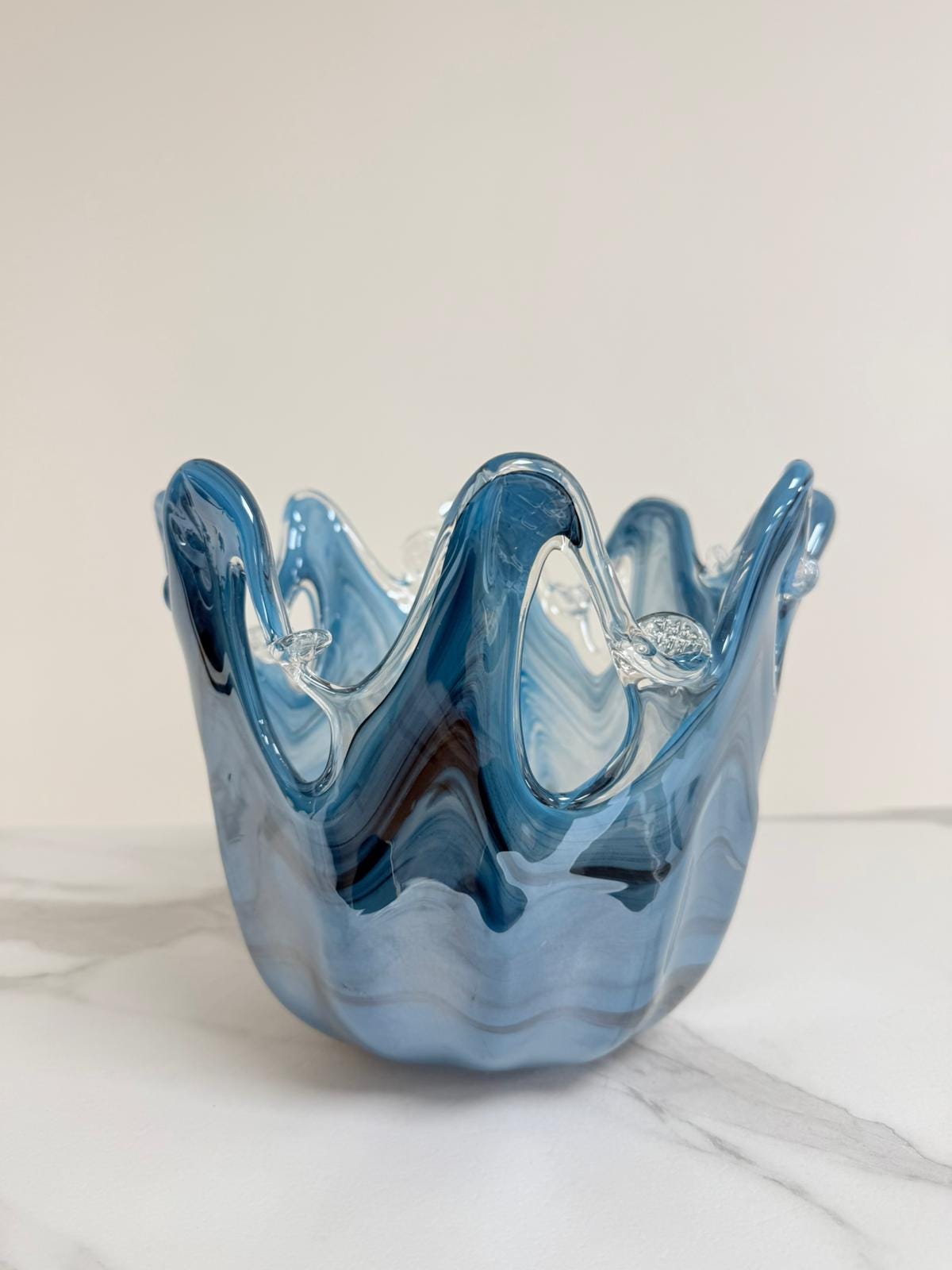 Murano Glass Centerpiece | Certified Murano Glass | Made in Italy | Table Decoration | Collection Polipo