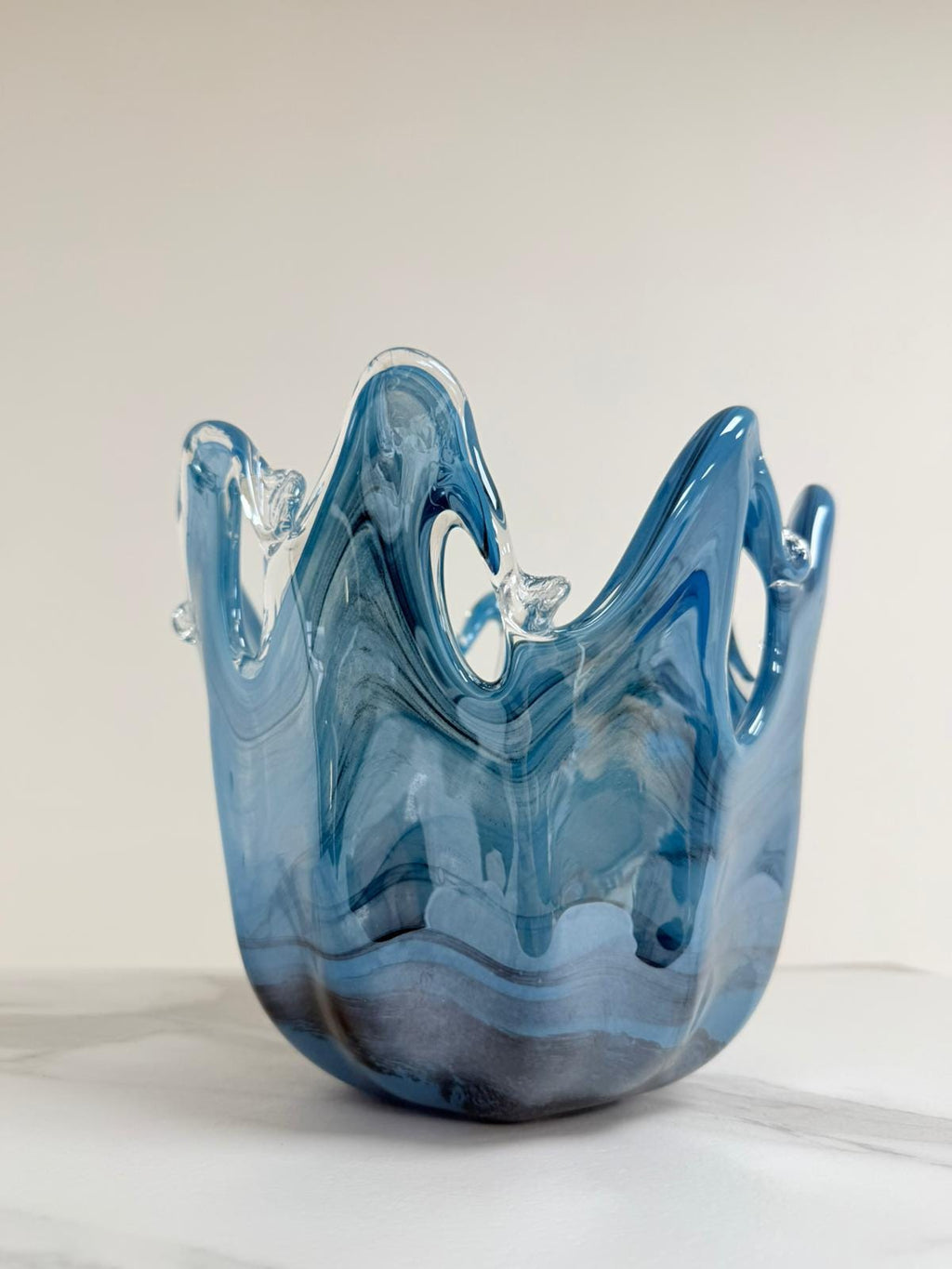 Murano Glass Centerpiece | Certified Murano Glass | Made in Italy | Table Decoration | Collection Polipo