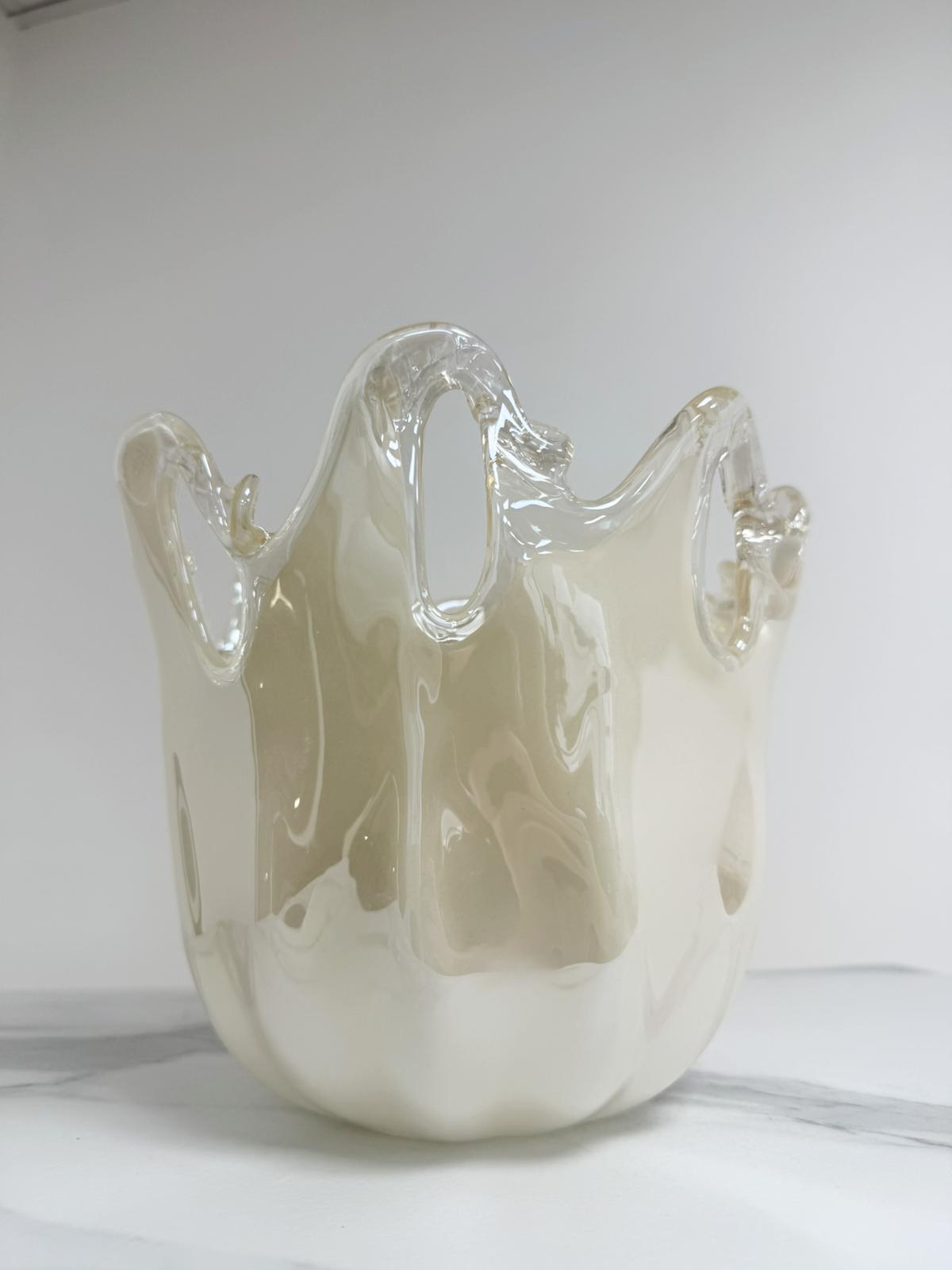 Murano Glass Centerpiece | Certified Murano Glass | Made in Italy | Table Decoration | Collection Polipo