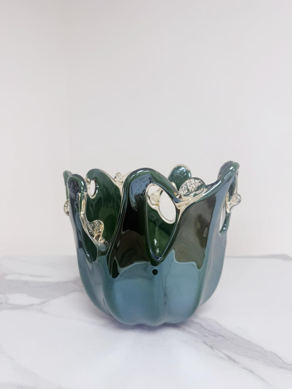 Murano Glass Centerpiece | Certified Murano Glass | Made in Italy | Table Decoration | Collection Polipo