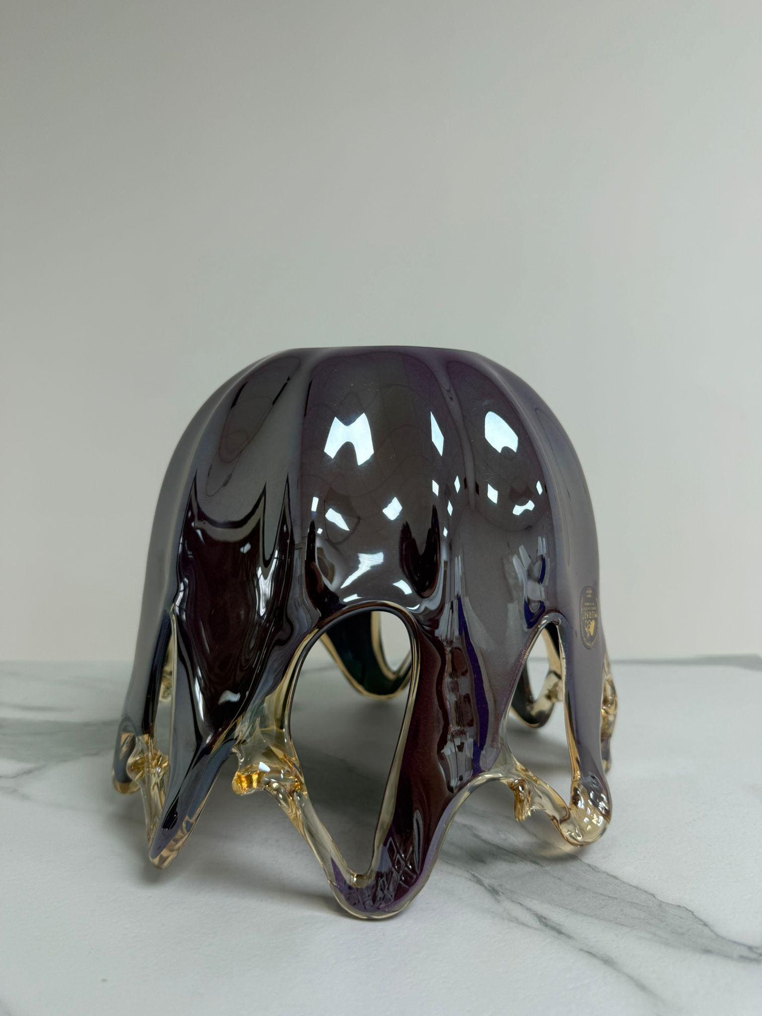Murano Glass Centerpiece | Certified Murano Glass | Made in Italy | Table Decoration | Collection Polipo