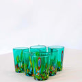 Murano Shot Glass | Certified Murano Glass | Made in Italy | Italian Liqueur Glass | Collection Smeraldo B2