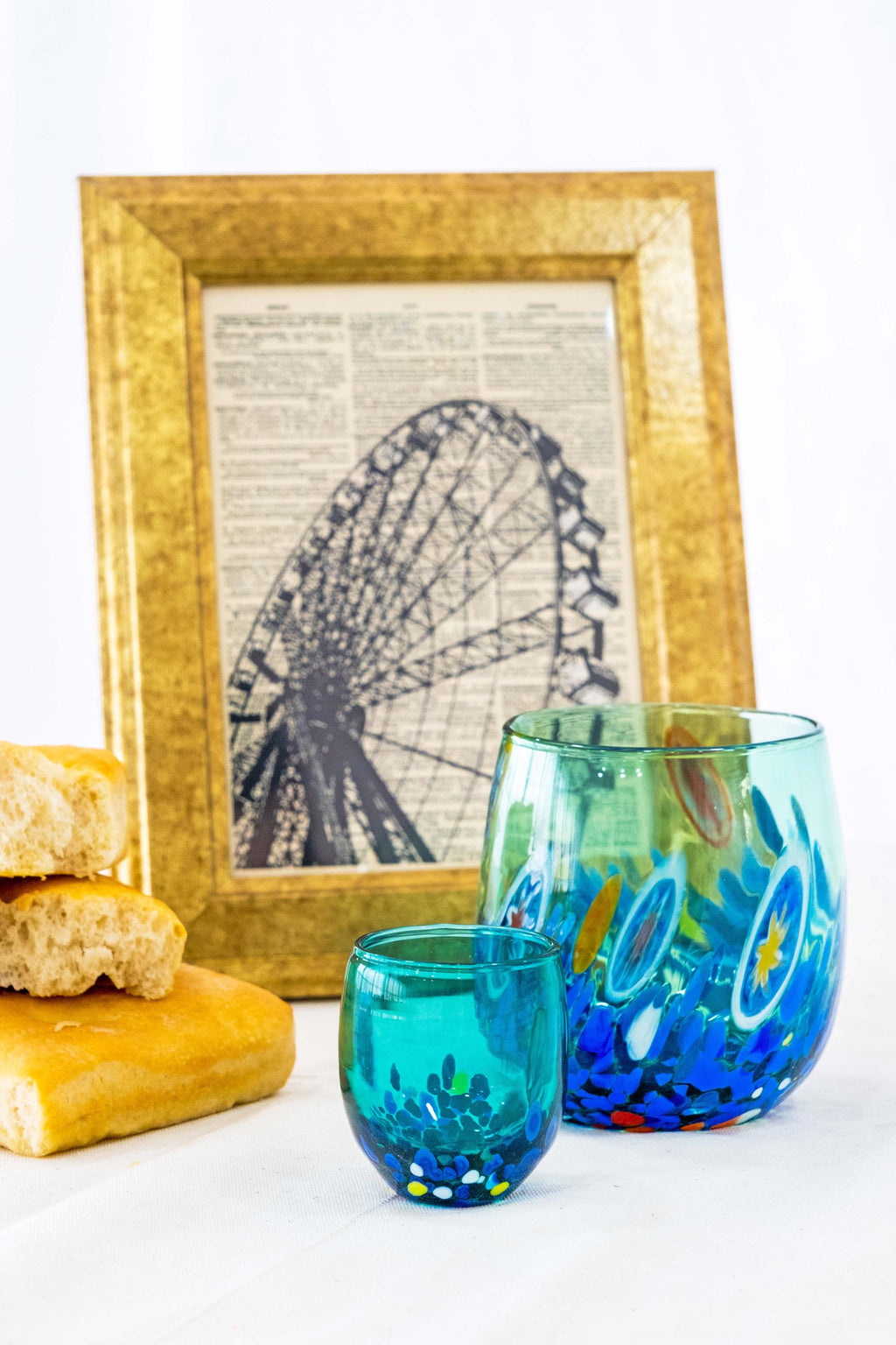 Murano Shot Glass | Certified Murano Glass | Made in Italy | Italian Liqueur Glass | Collection Smeraldo B12