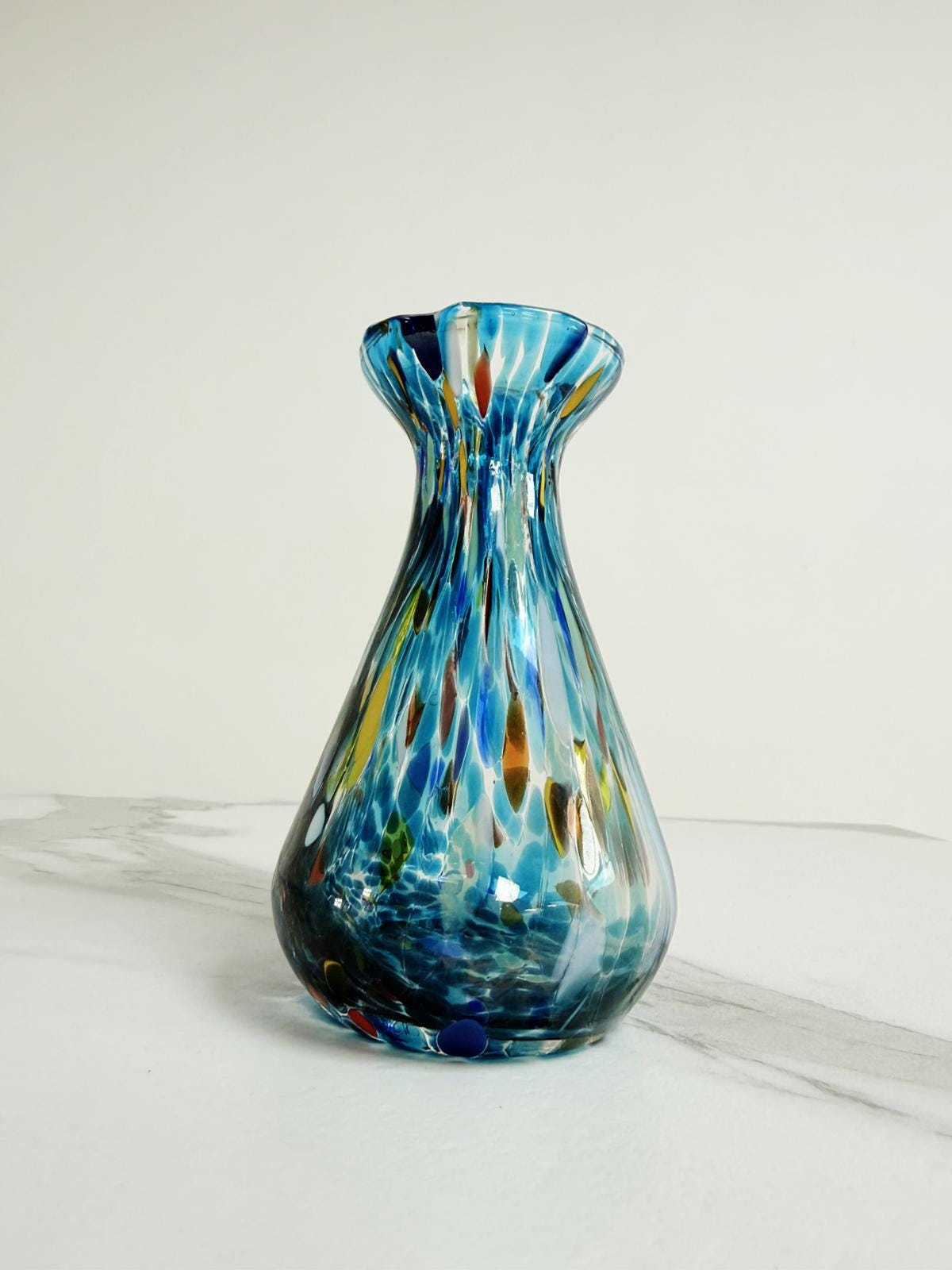 Murano Glass Vase | Certified Murano Glass | Made in Italy | Decorative Vase | Collection Begonia