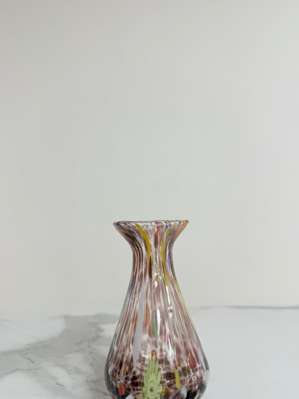 Murano Glass Vase | Certified Murano Glass | Made in Italy | Decorative Vase | Collection Begonia