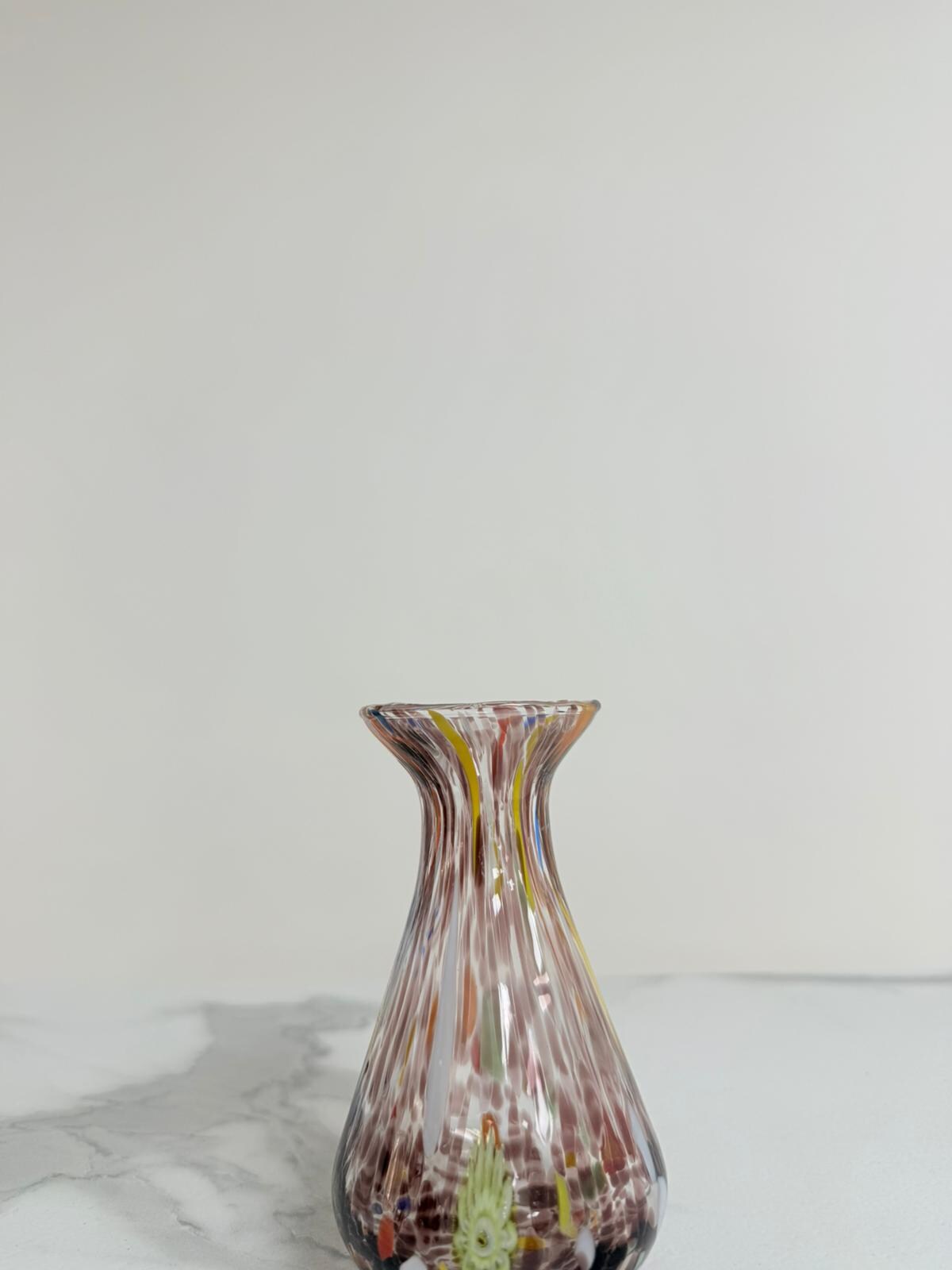 Murano Glass Vase | Certified Murano Glass | Made in Italy | Decorative Vase | Collection Begonia