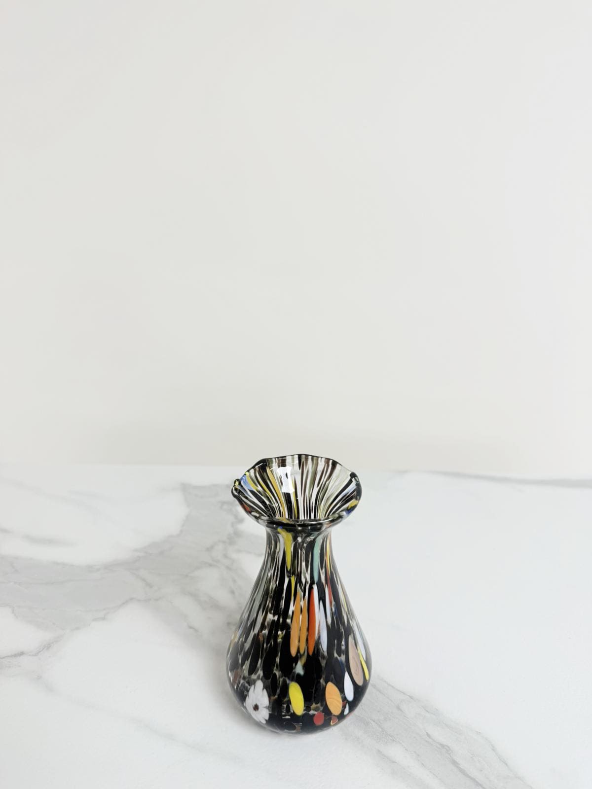 Murano Glass Vase | Certified Murano Glass | Made in Italy | Decorative Vase | Collection Begonia