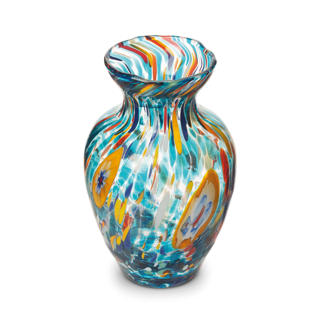 Murano Glass Vase | Certified Murano Glass | Made in Italy | Decorative Vase | Collection Gardenia