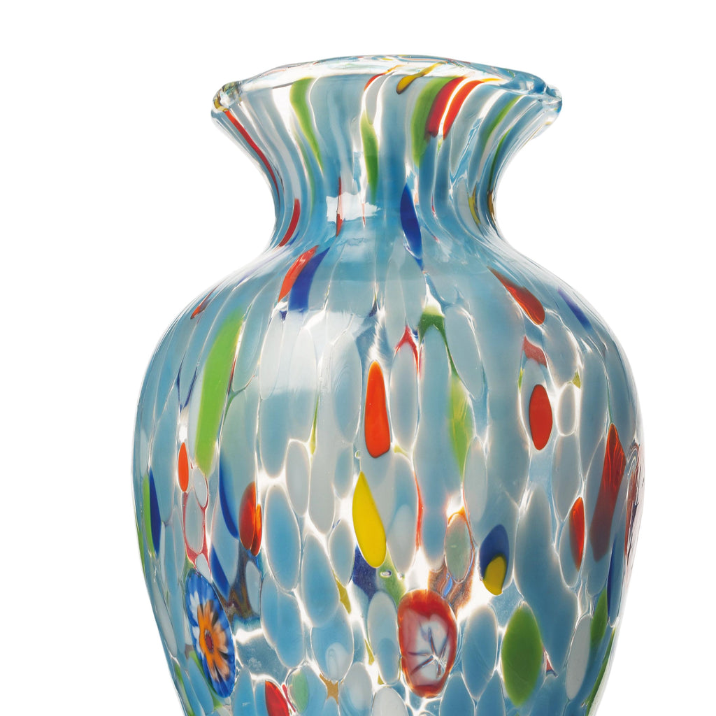 Murano Glass Vase | Certified Murano Glass | Made in Italy | Decorative Vase | Collection Gardenia
