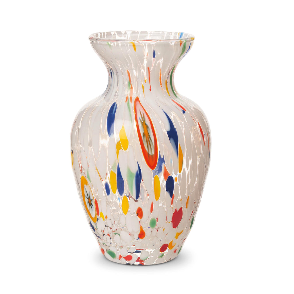 Murano Glass Vase | Certified Murano Glass | Made in Italy | Decorative Vase | Collection Gardenia