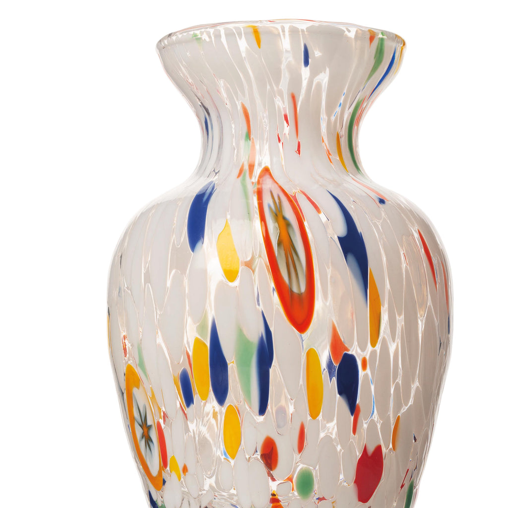 Murano Glass Vase | Certified Murano Glass | Made in Italy | Decorative Vase | Collection Gardenia
