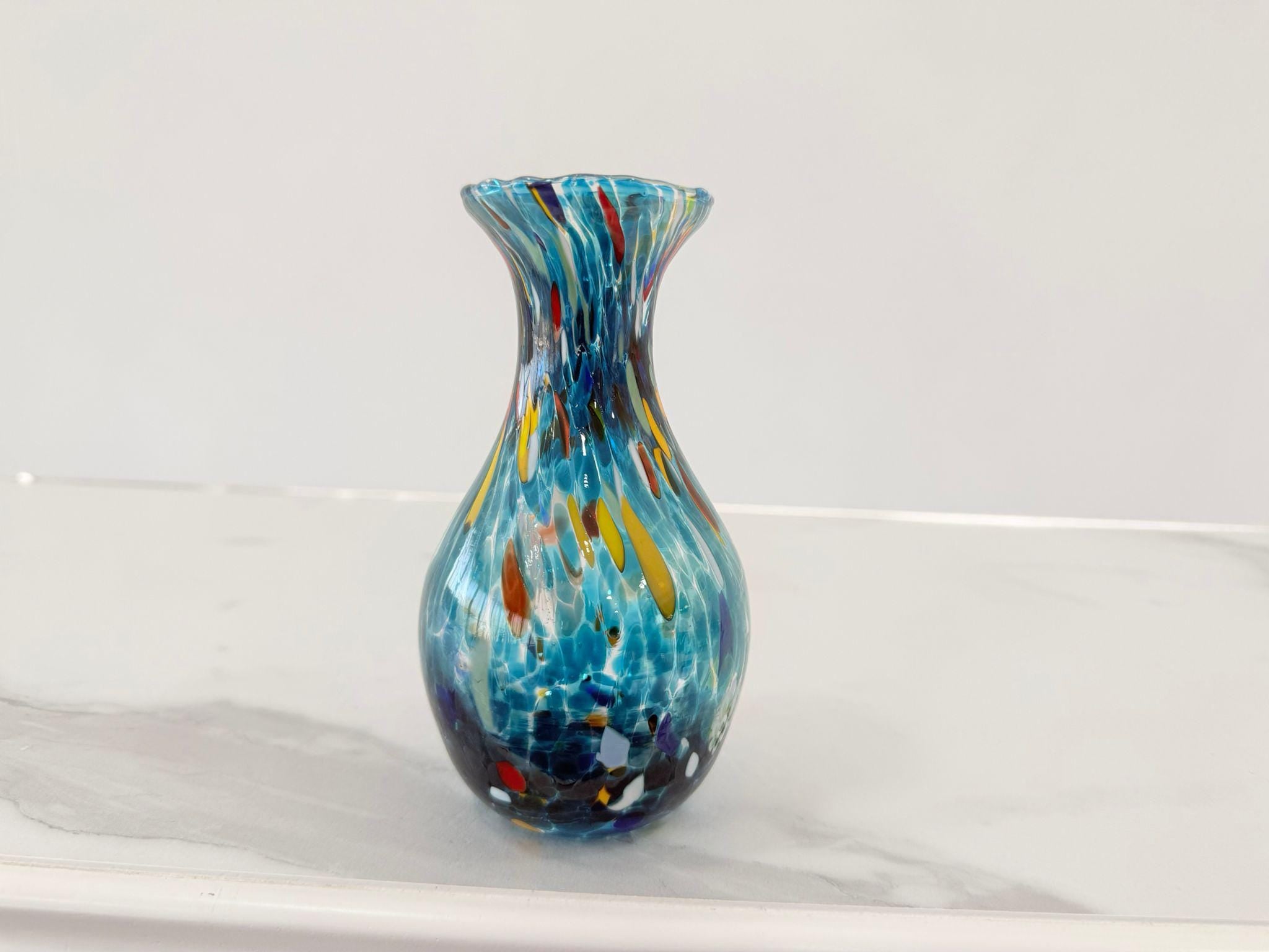 Murano Glass Vase | Certified Murano Glass | Made in Italy | Decorative Vase | Collection Poenia