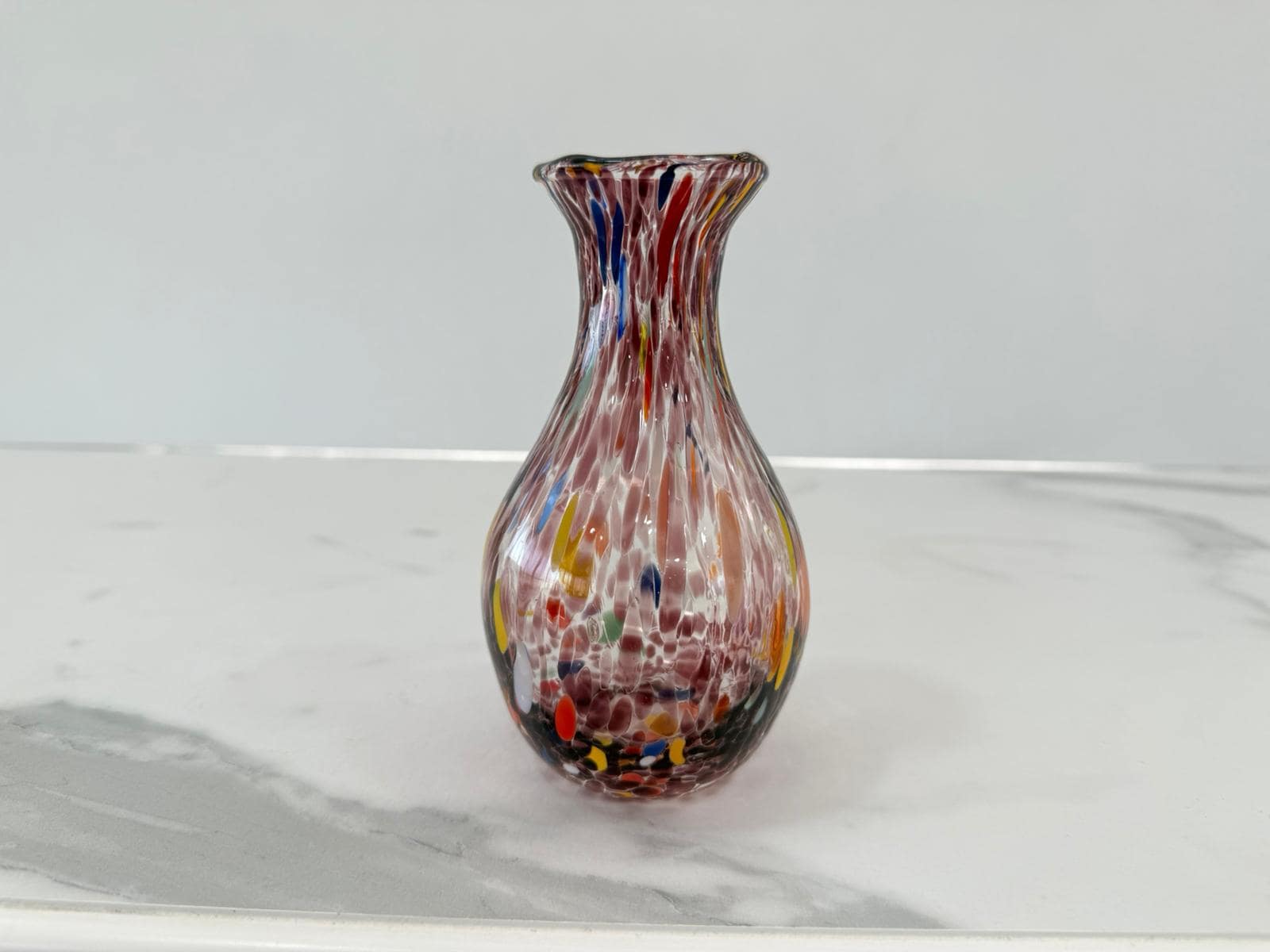 Murano Glass Vase | Certified Murano Glass | Made in Italy | Decorative Vase | Collection Poenia