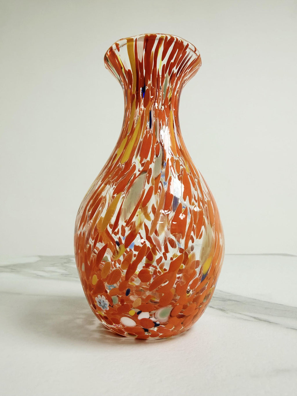 Murano Glass Vase | Certified Murano Glass | Made in Italy | Decorative Vase | Collection Poenia