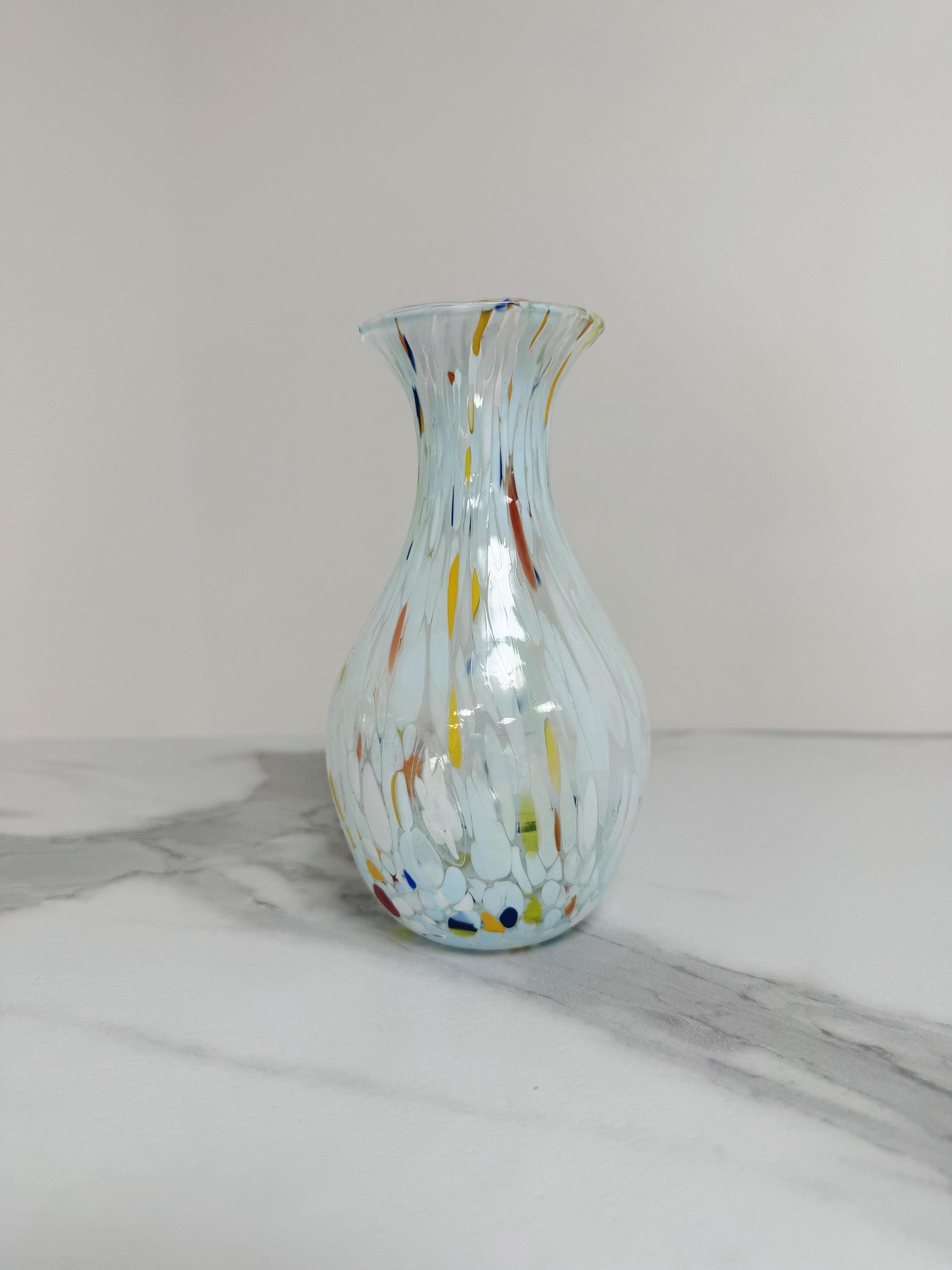 Murano Glass Vase | Certified Murano Glass | Made in Italy | Decorative Vase | Collection Poenia