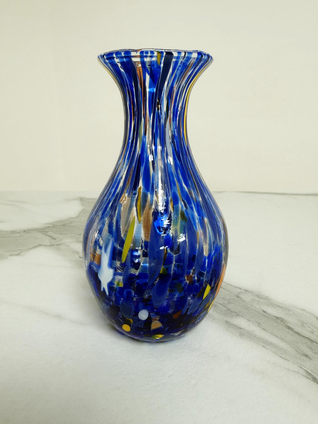 Murano Glass Vase | Certified Murano Glass | Made in Italy | Decorative Vase | Collection Poenia