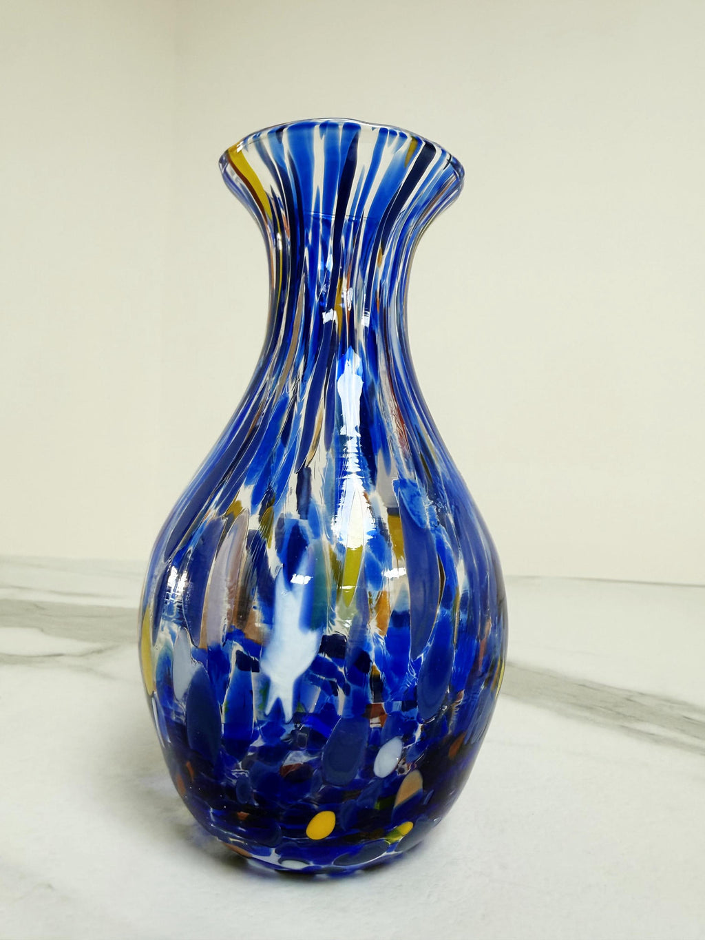 Murano Glass Vase | Certified Murano Glass | Made in Italy | Decorative Vase | Collection Poenia