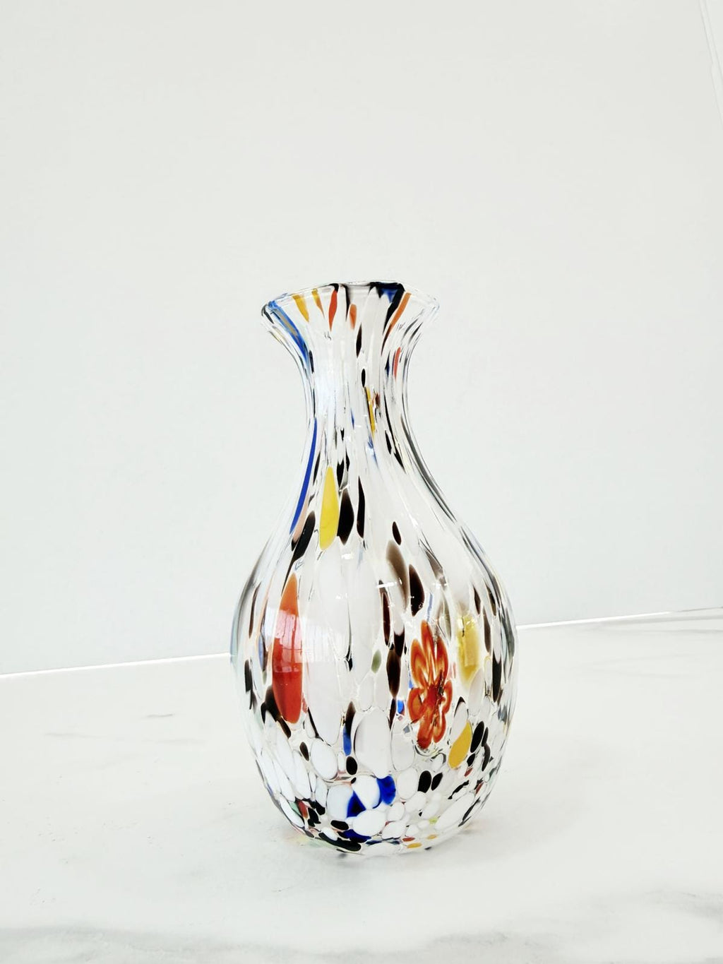 Murano Glass Vase | Certified Murano Glass | Made in Italy | Decorative Vase | Collection Poenia