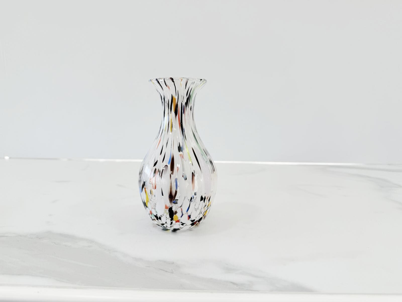 Murano Glass Vase | Certified Murano Glass | Made in Italy | Decorative Vase | Collection Poenia