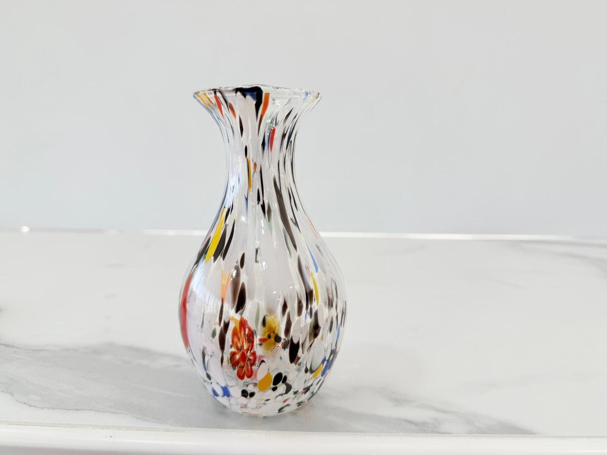 Murano Glass Vase | Certified Murano Glass | Made in Italy | Decorative Vase | Collection Poenia