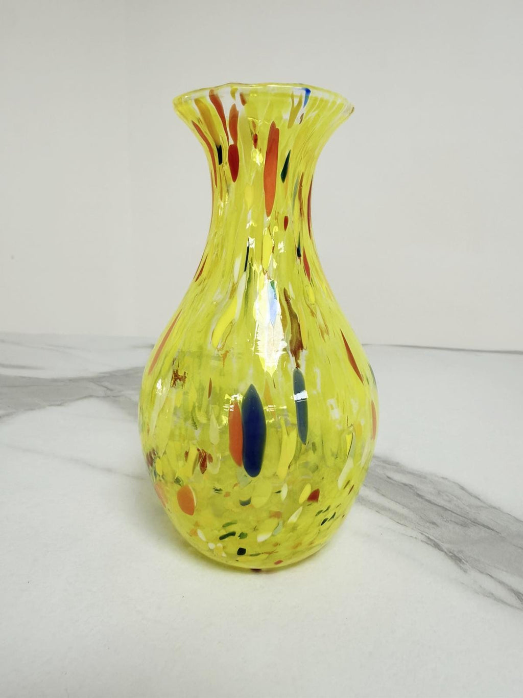 Murano Glass Vase | Certified Murano Glass | Made in Italy | Decorative Vase | Collection Poenia