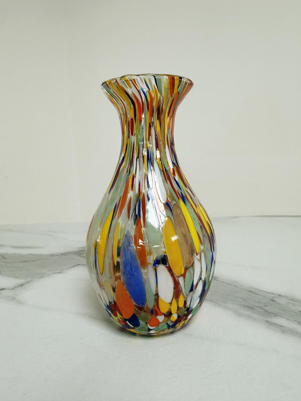Murano Glass Vase | Certified Murano Glass | Made in Italy | Decorative Vase | Collection Poenia