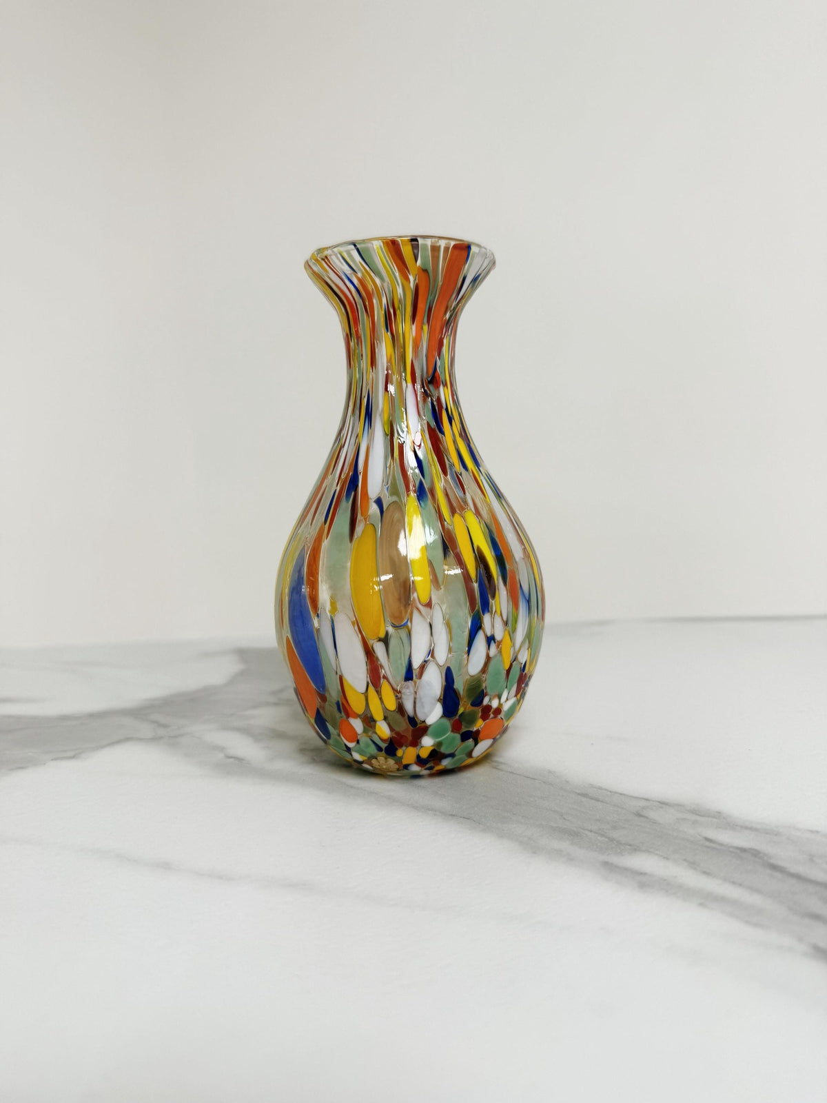 Murano Glass Vase | Certified Murano Glass | Made in Italy | Decorative Vase | Collection Poenia