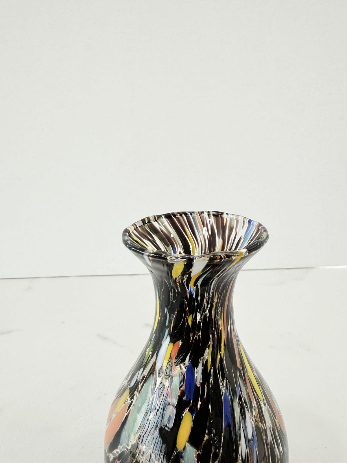 Murano Glass Vase | Certified Murano Glass | Made in Italy | Decorative Vase | Collection Poenia