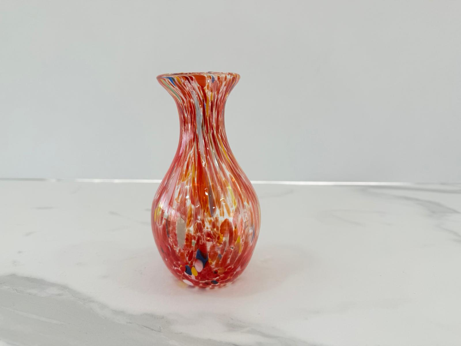 Murano Glass Vase | Certified Murano Glass | Made in Italy | Decorative Vase | Collection Poenia