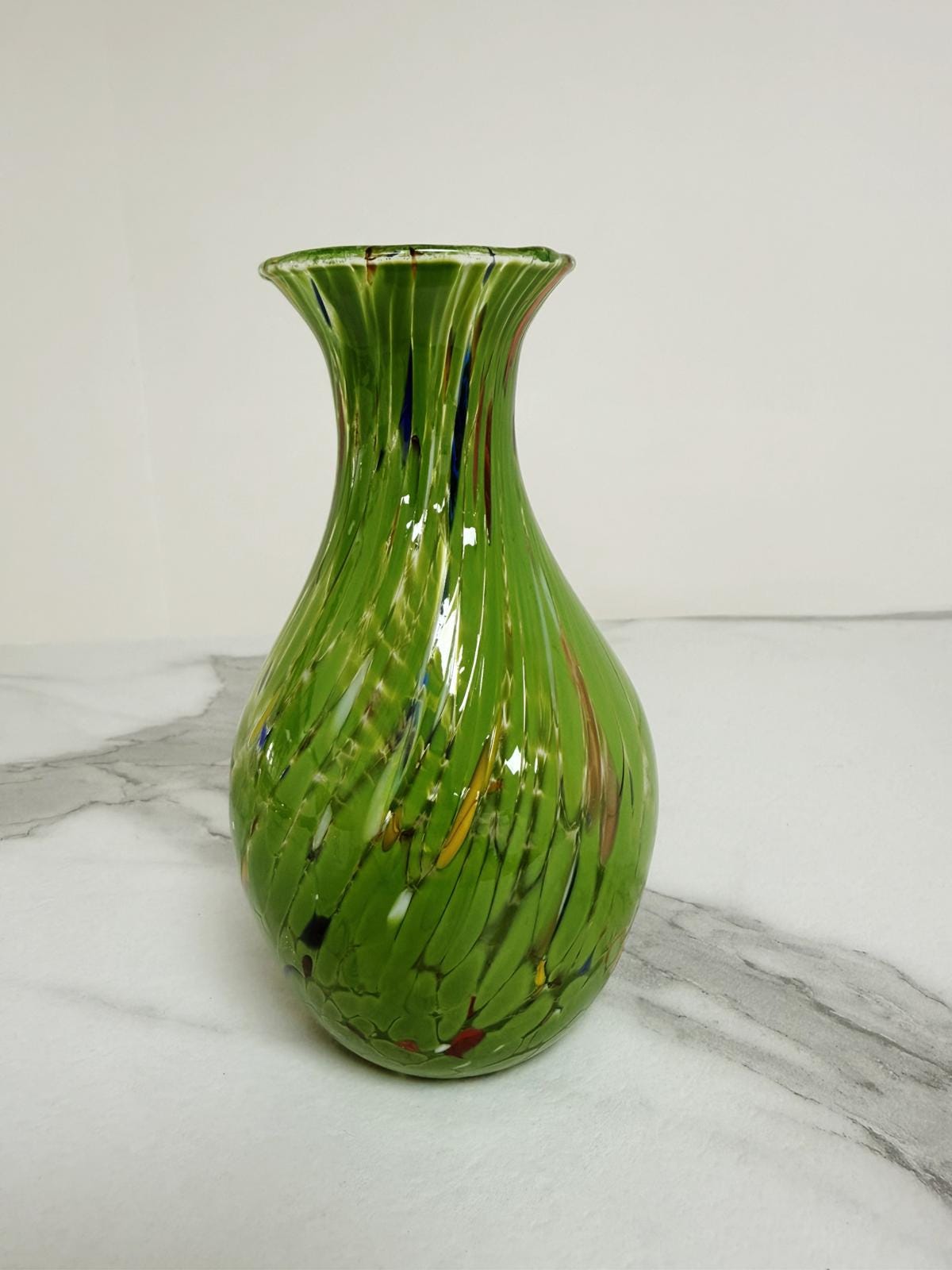 Murano Glass Vase | Certified Murano Glass | Made in Italy | Decorative Vase | Collection Poenia