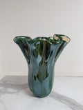 Murano Glass Vase | Certified Murano Glass | Made in Italy | Decorative Vase | Collection Fazzoletto Medio