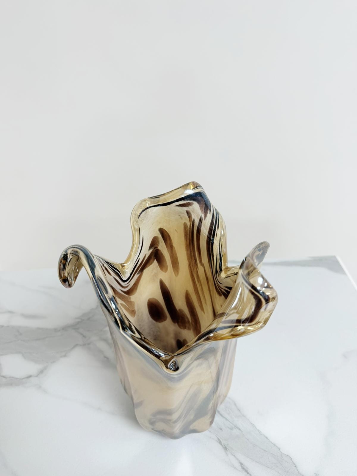 Murano Glass Vase | Certified Murano Glass | Made in Italy | Decorative Vase | Collection Tulipano Medio