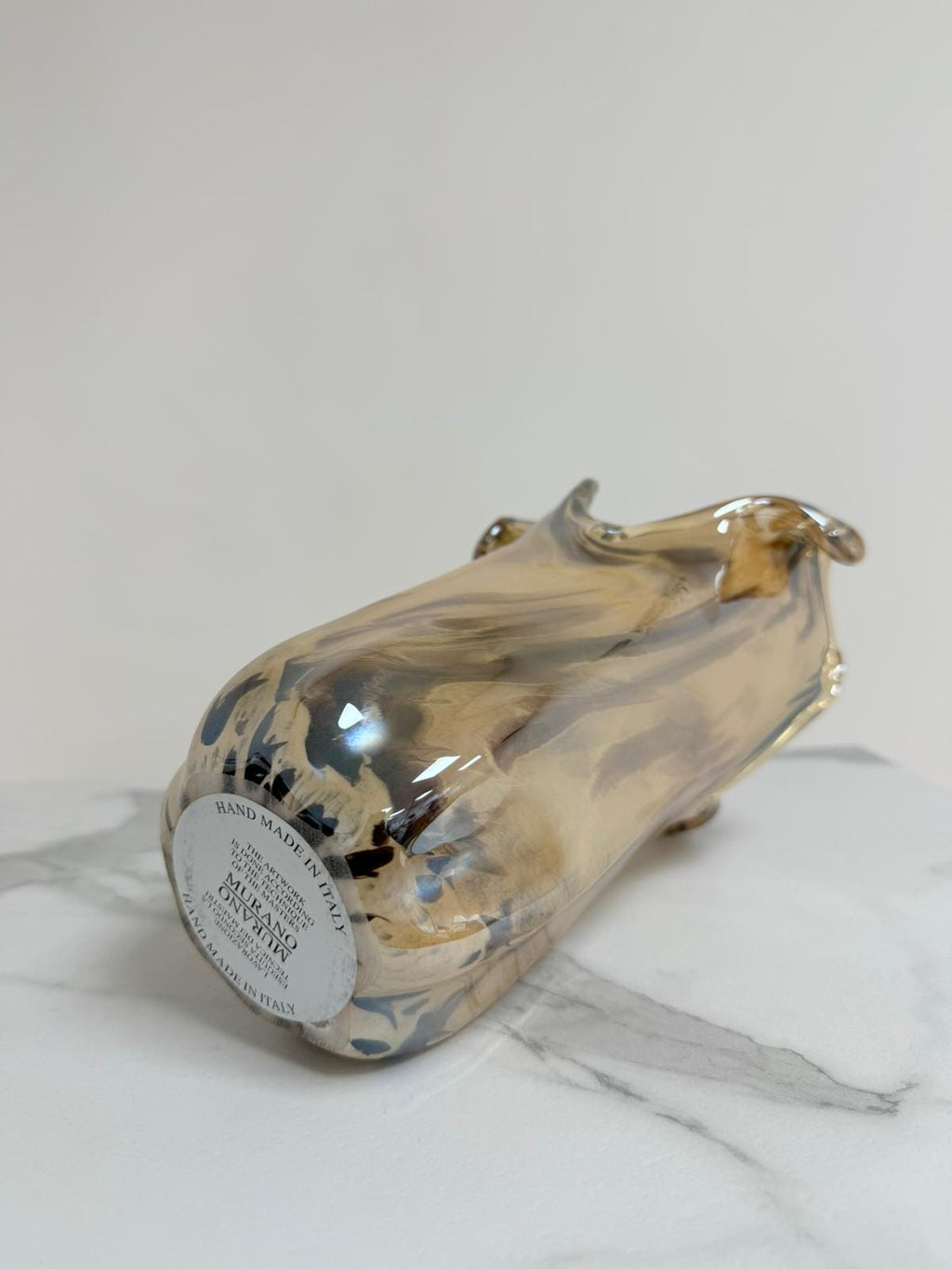 Murano Glass Vase | Certified Murano Glass | Made in Italy | Decorative Vase | Collection Tulipano Medio