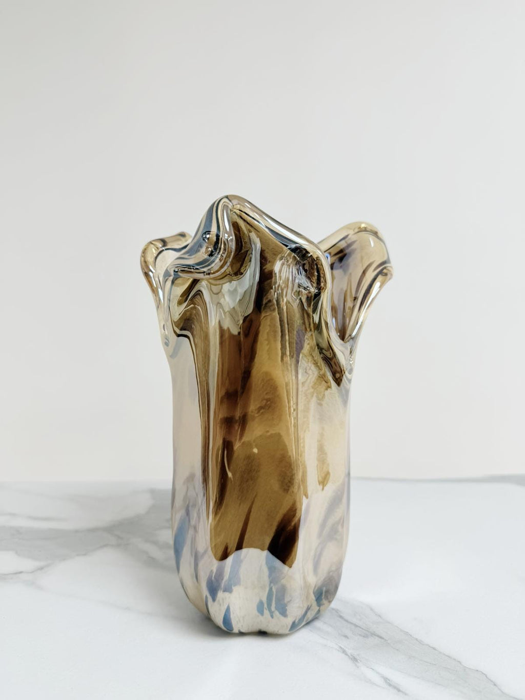 Murano Glass Vase | Certified Murano Glass | Made in Italy | Decorative Vase | Collection Tulipano Medio