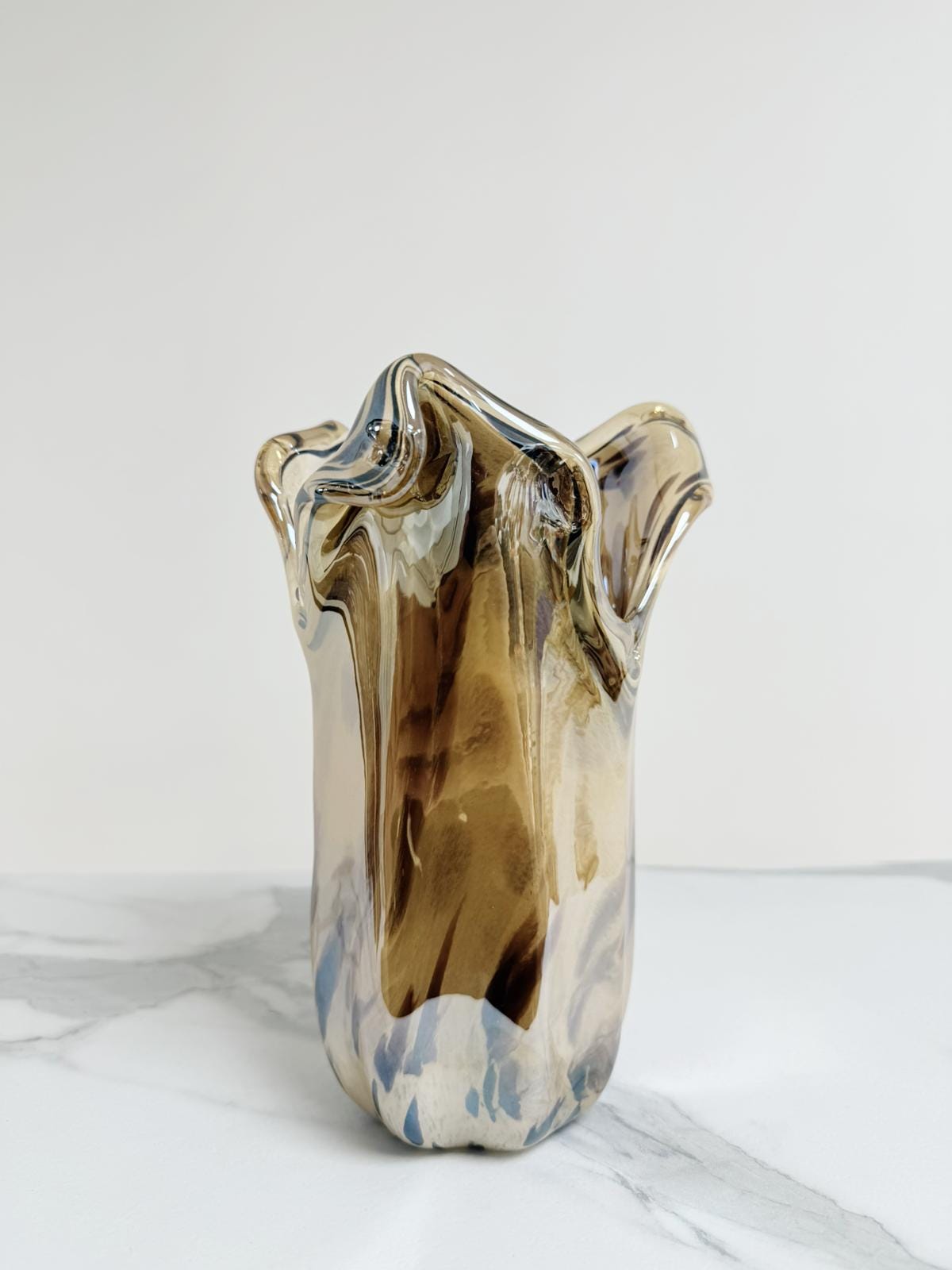 Murano Glass Vase | Certified Murano Glass | Made in Italy | Decorative Vase | Collection Tulipano Medio