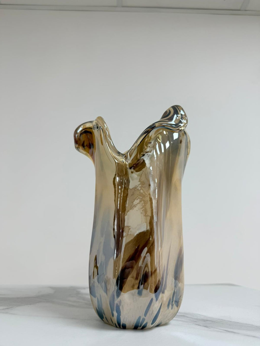 Murano Glass Vase | Certified Murano Glass | Made in Italy | Decorative Vase | Collection Tulipano Medio