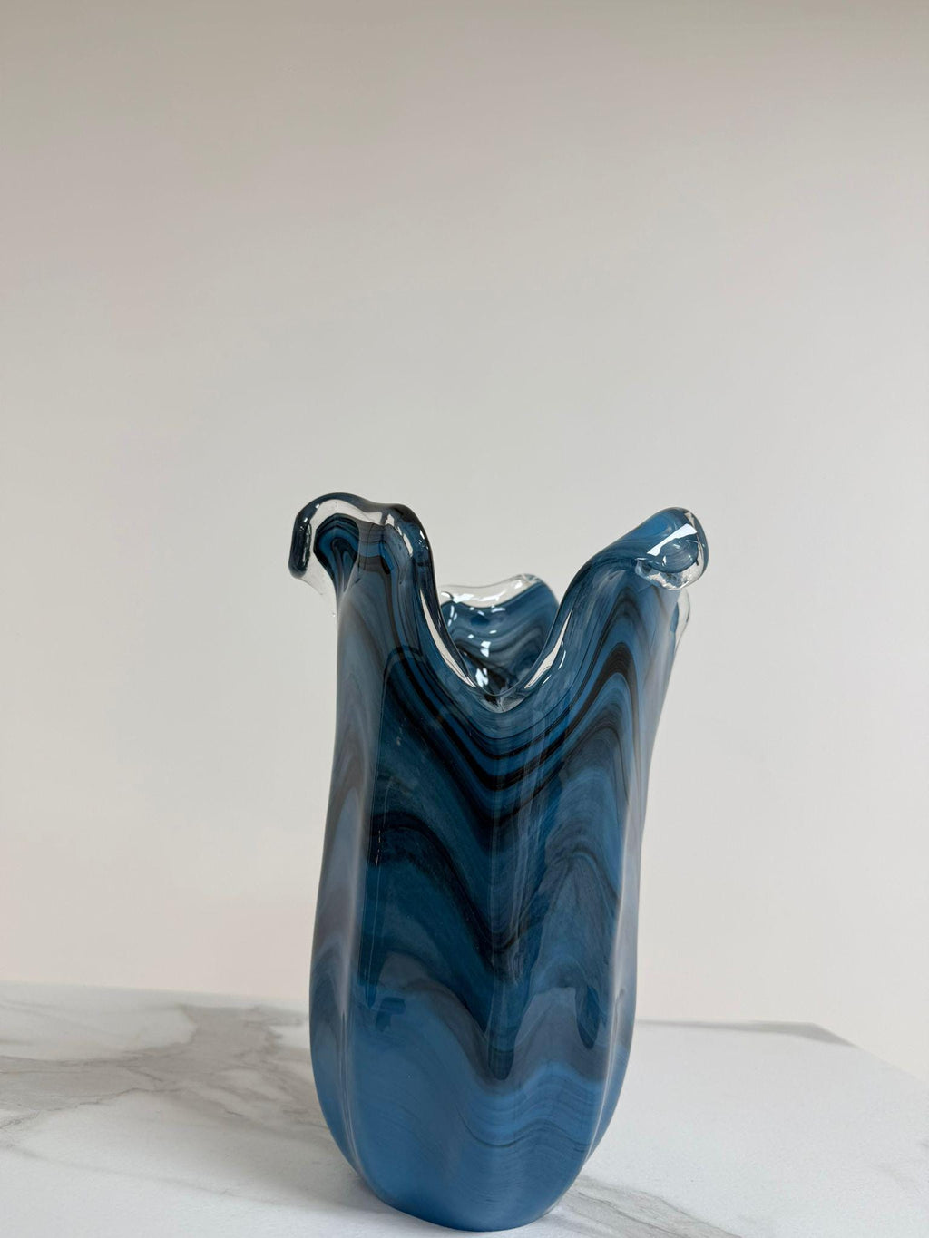 Murano Glass Vase | Certified Murano Glass | Made in Italy | Decorative Vase | Collection Tulipano Medio