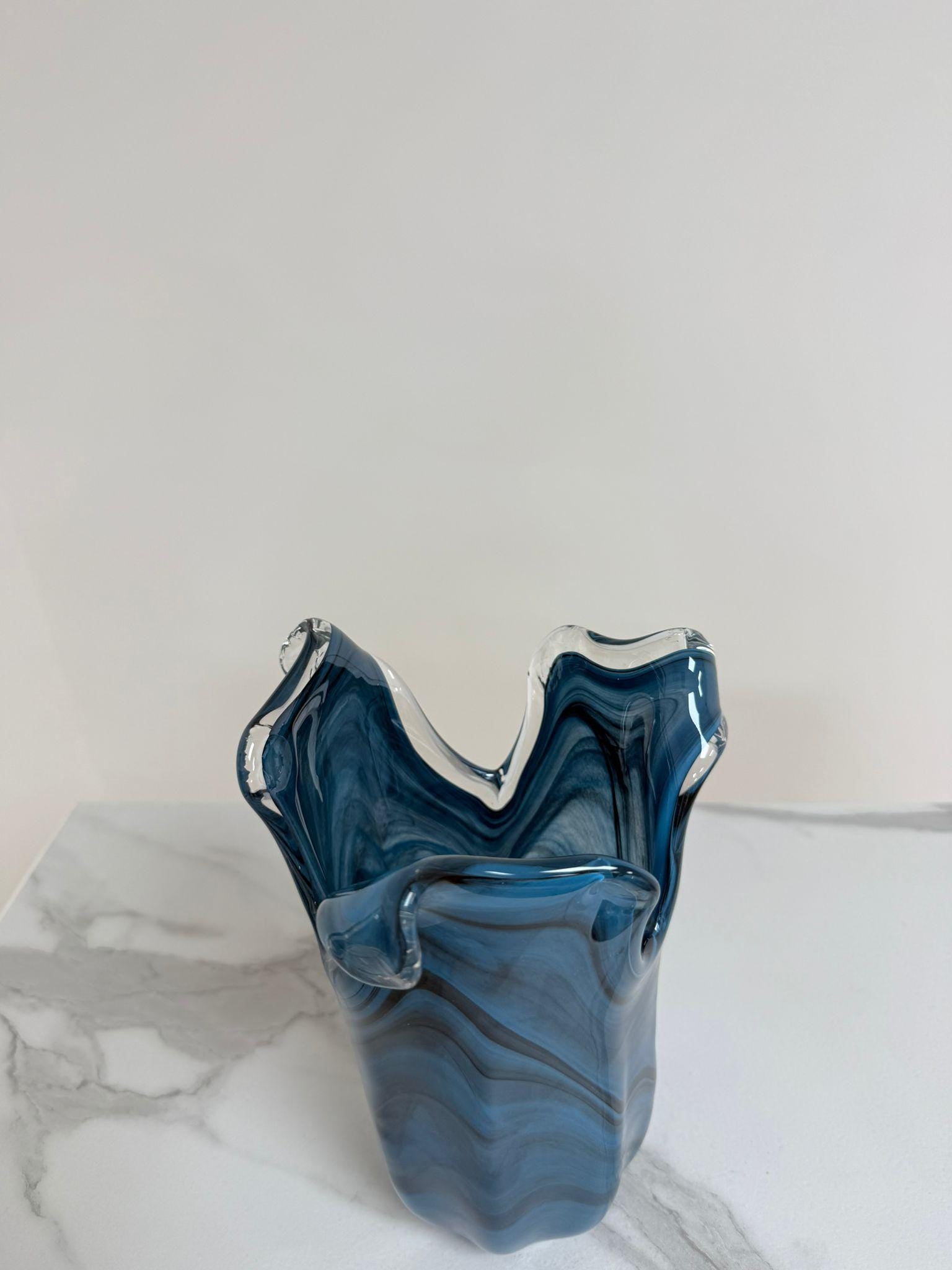 Murano Glass Vase | Certified Murano Glass | Made in Italy | Decorative Vase | Collection Tulipano Medio