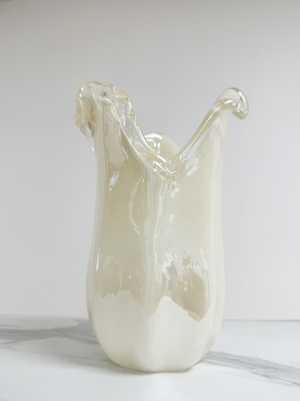 Murano Glass Vase | Certified Murano Glass | Made in Italy | Decorative Vase | Collection Tulipano Medio