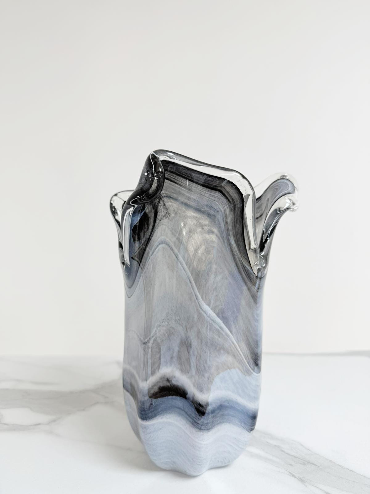 Murano Glass Vase | Certified Murano Glass | Made in Italy | Decorative Vase | Collection Tulipano Medio