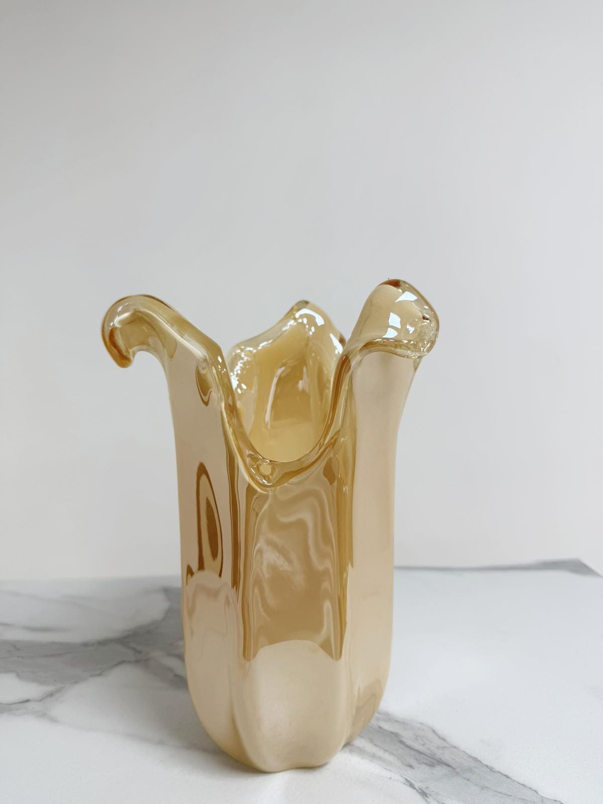 Murano Glass Vase | Certified Murano Glass | Made in Italy | Decorative Vase | Collection Tulipano Medio