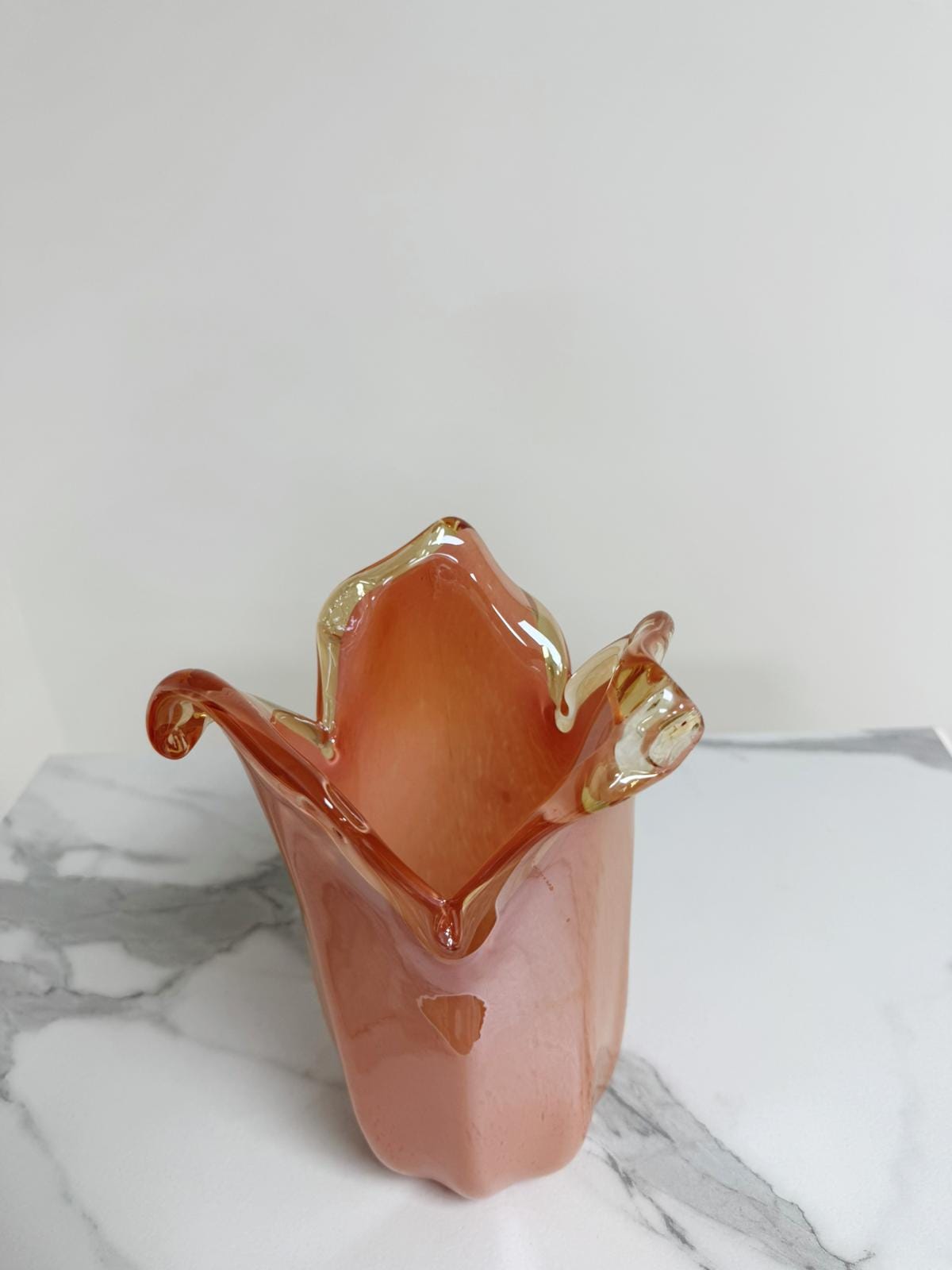Murano Glass Vase | Certified Murano Glass | Made in Italy | Decorative Vase | Collection Tulipano Medio