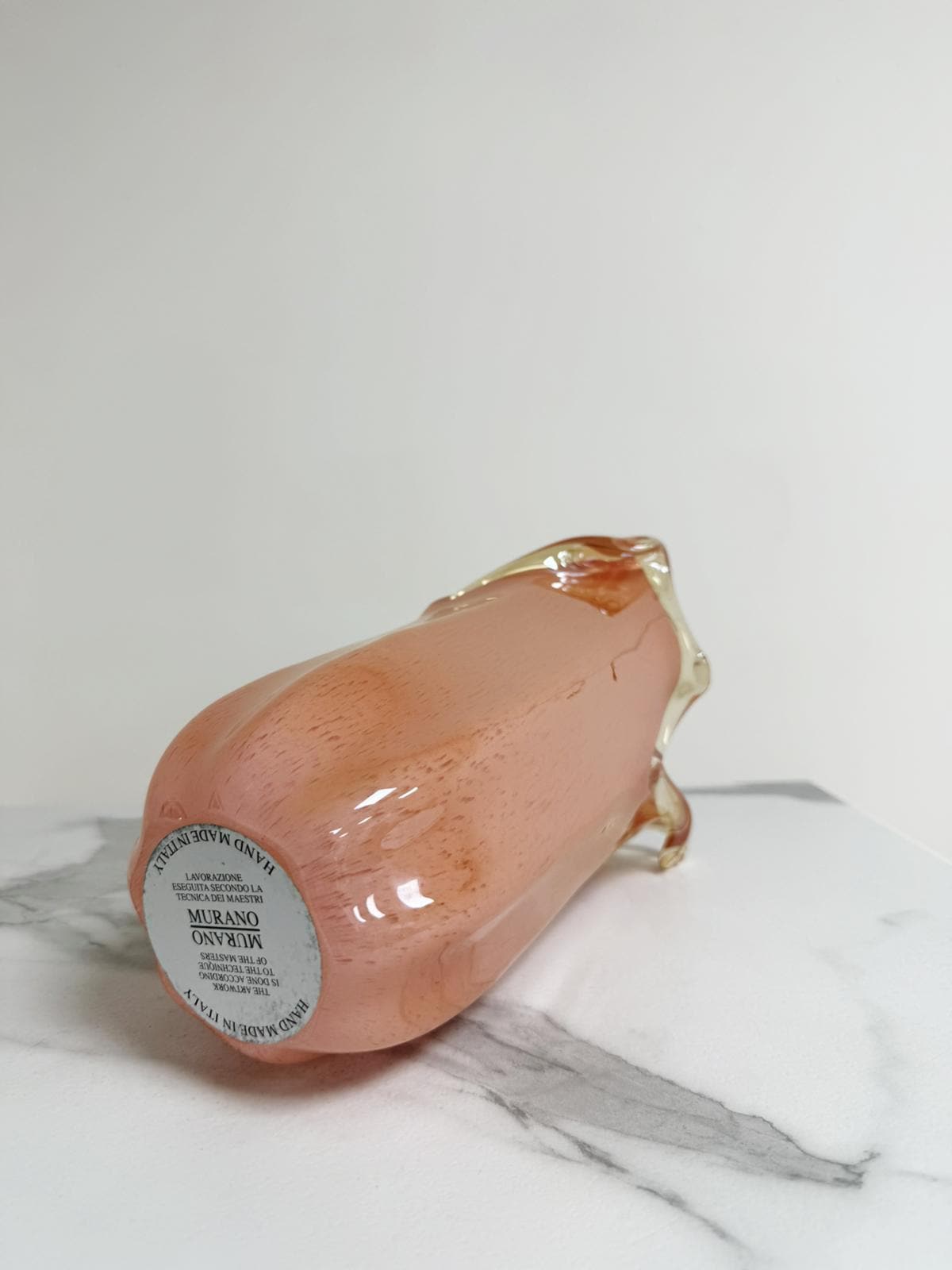 Murano Glass Vase | Certified Murano Glass | Made in Italy | Decorative Vase | Collection Tulipano Medio
