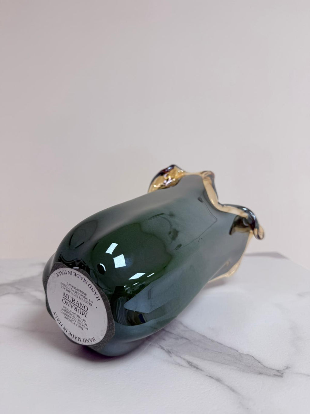Murano Glass Vase | Certified Murano Glass | Made in Italy | Decorative Vase | Collection Tulipano Medio